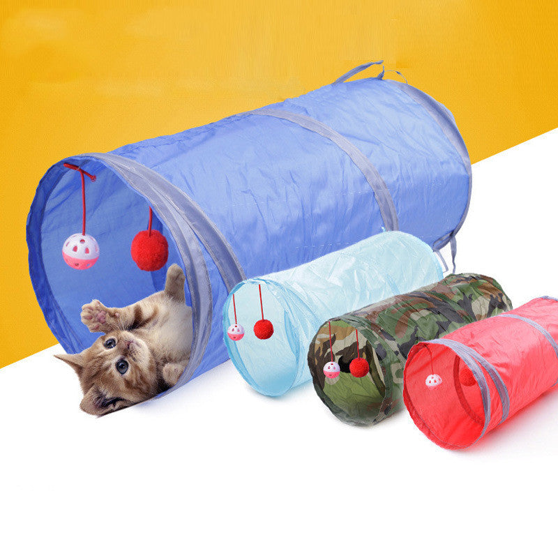 Funny Pet Play Cat Tunnel