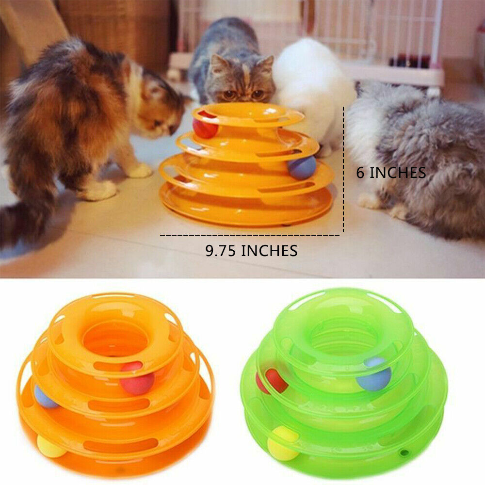 Triple Play Disc Cat Toy